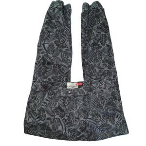 Kayden K Grey Palm Leaf Print Joggers size 38